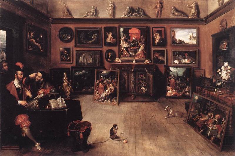 An Antique Dealer s Gallery, FRANCKEN, Ambrosius